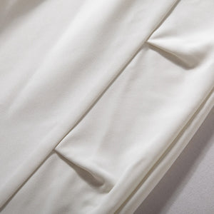 Drape Loose Straight Casual Trousers