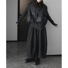 Load image into Gallery viewer, Plaid Casual Wide-leg Pants
