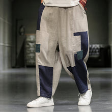 Load image into Gallery viewer, Patch Casual Wide-leg Trousers
