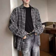 Load image into Gallery viewer, Retro Plaid Wool Casual Shirt
