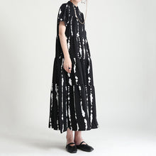 Load image into Gallery viewer, Women&#39;s Summer Short Sleeve Swing Dress
