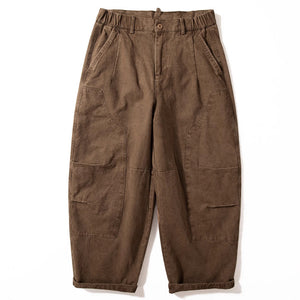 Retro Loose Straight Wide-leg Casual Pants