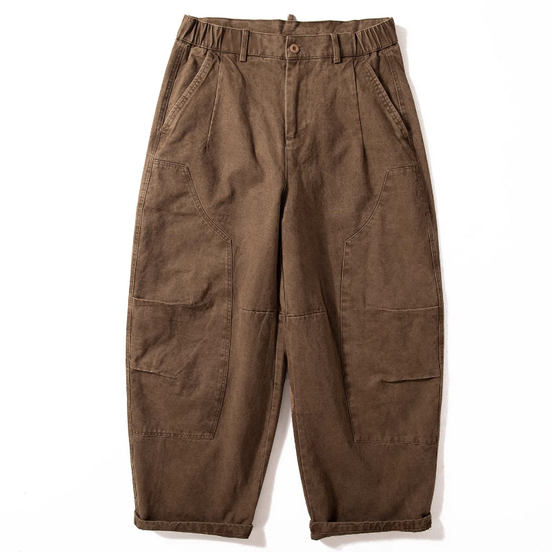 Retro Loose Straight Wide-leg Casual Pants