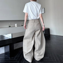 Load image into Gallery viewer, American Retro Straight Wide-leg Trouser
