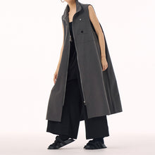 Load image into Gallery viewer, Button Sleeveless Tank Dress
