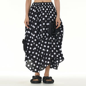 Three-dimensional Irregular Flower Bud Skirt