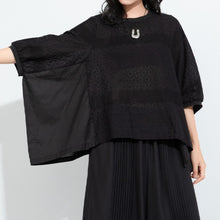 Load image into Gallery viewer, Women Loose Batwing Cutout Shirt
