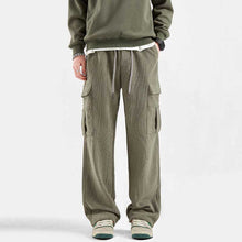 Load image into Gallery viewer, Warm Corduroy Straight-leg Trousers
