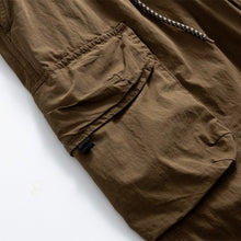 Load image into Gallery viewer, Japanese Loose Multi-pocket Straight-leg Cuffed Cargo Pants
