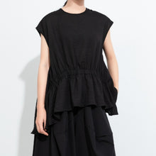 Load image into Gallery viewer, Women's Fitted Waist Irregular Loose Vest
