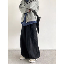 Load image into Gallery viewer, Large Pocket Casual Loose Trousers
