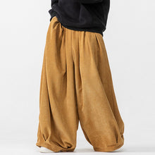 Load image into Gallery viewer, Corduroy Straight Wide-leg Harem Pants
