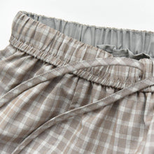 Load image into Gallery viewer, Women’s Plaid Anti-wrinkle Curved Trousers
