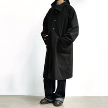 Load image into Gallery viewer, Japanese Retro Hooded Over-the-knee Coat
