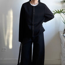 Load image into Gallery viewer, Multi-button Straight Shoulder Loose Casual Cardigan
