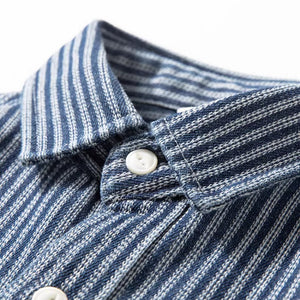 Casual Retro Loose Vertical Striped Shirt