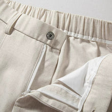 Load image into Gallery viewer, Flowy Wide-leg Straight Cropped Trousers
