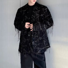 Load image into Gallery viewer, Retro Tassel Casual Suit Jacket

