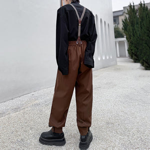 Casual Mid-low Waisted Harem Loose Pants
