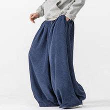 Load image into Gallery viewer, Corduroy Straight Wide-leg Harem Pants
