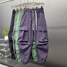 Load image into Gallery viewer, Retro Casual Workwear Ninth Pants
