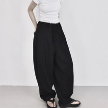 Load image into Gallery viewer, Casual Draped Floor-length Curved Trousers
