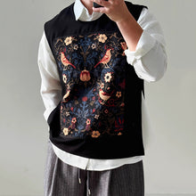 Load image into Gallery viewer, 【Nightingale】Round Neck Pullover Patch Loose Vest
