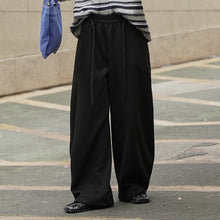Load image into Gallery viewer, Casual Curved Elastic Waist Loose Wide-leg Pants

