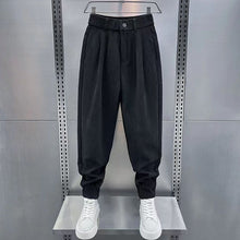 Load image into Gallery viewer, Casual Cuffed Corduroy Harem Pants
