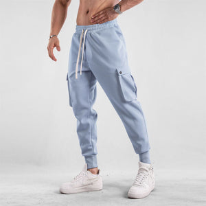 Casual Multi-pocket Oversized Workwear Sports Trousers