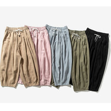 Load image into Gallery viewer, Straight-leg Casual Retro Lantern Pants
