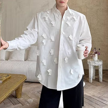 Load image into Gallery viewer, Raw Edge Rags Peak Collar Shirt
