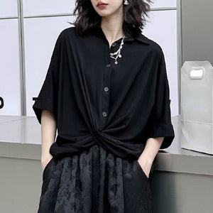 Loose Irregular Short Sleeve T-Shirt