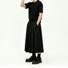 Load image into Gallery viewer, Japanese High-Waisted Pleated Casual Culottes
