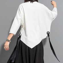 Load image into Gallery viewer, Casual Batwing Sleeve Web Shirt
