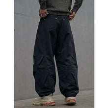 Load image into Gallery viewer, Loose Wide-leg Curved Leg Casual Trousers
