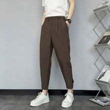Load image into Gallery viewer, Casual Slim-Fit Cropped Trousers
