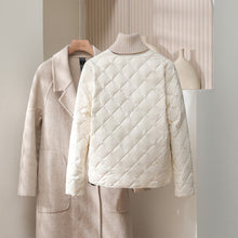 Load image into Gallery viewer, White Duck Down V-neck Down Jacket
