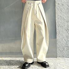Load image into Gallery viewer, Three-dimensional Tailoring Stitching Wide-leg Jeans
