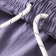 Load image into Gallery viewer, Purple Japanese Waterproof Breathable Loose Casual Pants
