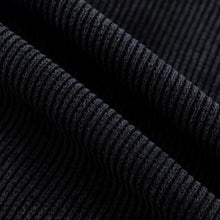 Load image into Gallery viewer, Corduroy Curved Collar Diagonal Placket Loose Hanfu Cardigan
