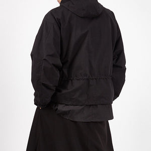 Hooded Short Trench Coat
