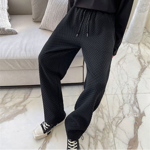 Waffle Jacquard Trousers