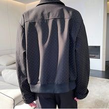 Load image into Gallery viewer, Irregular Hem Polka Dot Jacket
