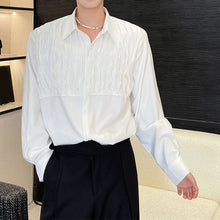 Load image into Gallery viewer, Ruffled Trim Casual Shirt
