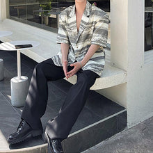 Load image into Gallery viewer, Tie Dye Short Sleeve Suit Jacket

