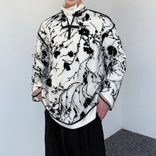Load image into Gallery viewer, Button Pullover Jacquard Organza Top
