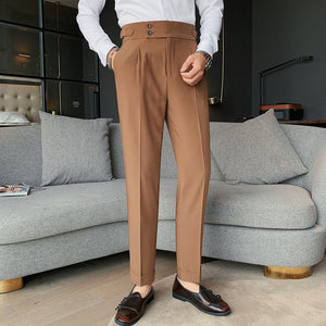 High Waist British Trousers