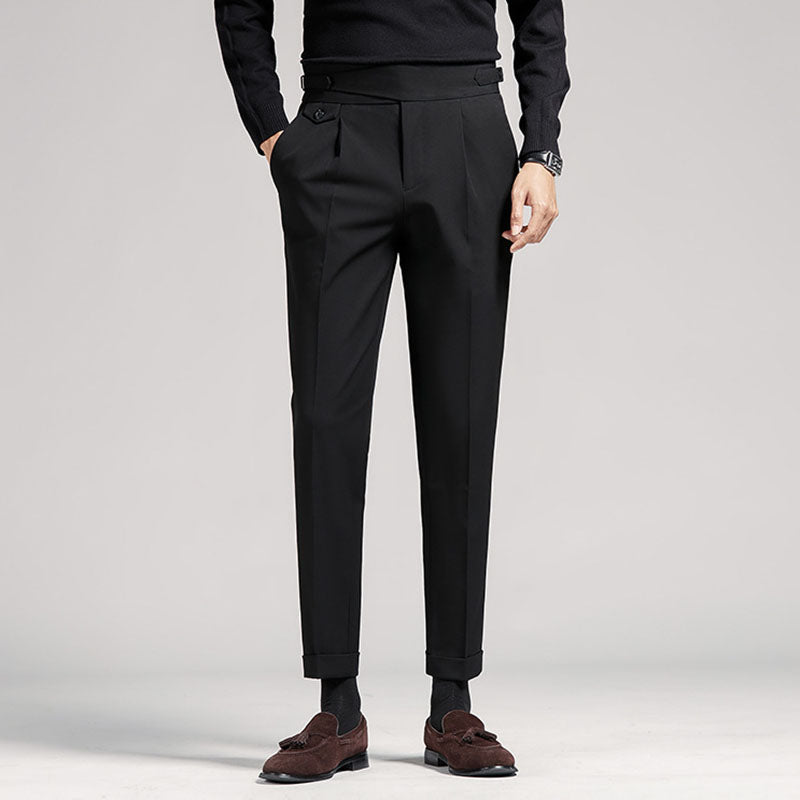 High Waist Slim Fit Naples Trousers