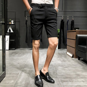 Summer Slim Stripes Shorts